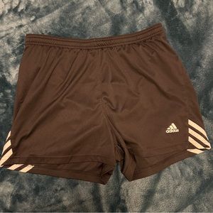 Adidas Black Athletic Shorts with Lining